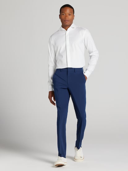 Awearness Kenneth Cole Slim Fit Covered Placket Dress Shirt | Men's Shirts  | Moores Clothing