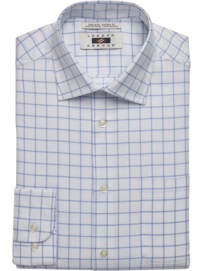 Windowpane dress shirt best sale