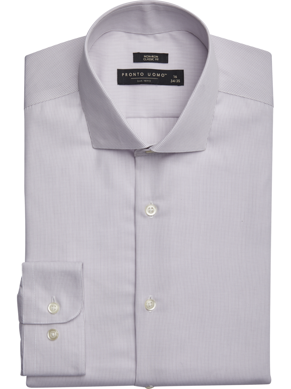 Pronto Uomo Classic Fit Mini Grid Dress Shirt Men's Shirts Moores