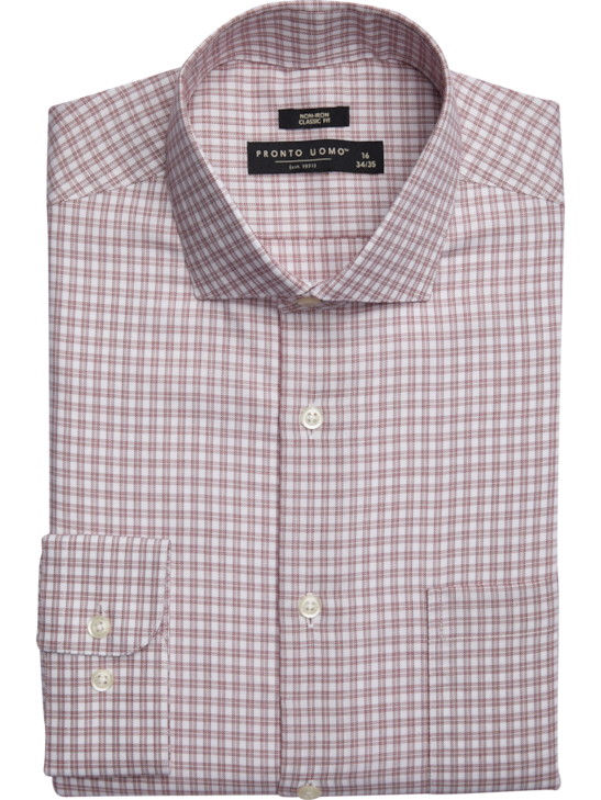 Pronto Uomo Classic Fit Spread Collar Dress Shirt | Men's Shirts ...