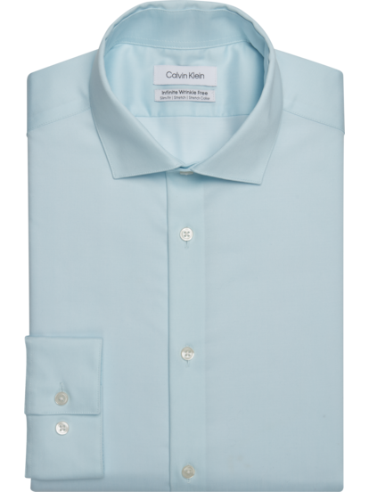 Calvin klein infinite white dress shirt discount