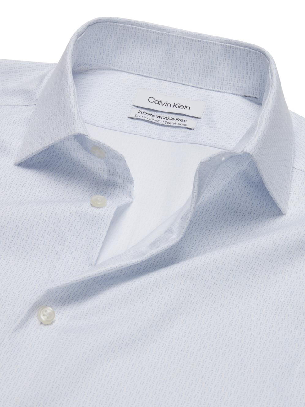 Calvin Klein Infinite Slim Fit Multi Print Dress Shirt Men's Shirts