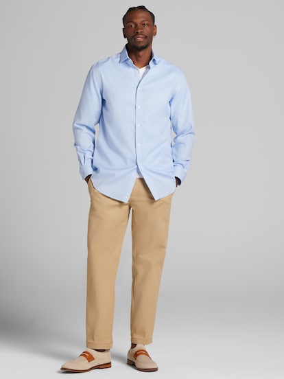 Pronto Uomo Classic Fit Spread Collar Dress Shirt | Men's | Moores