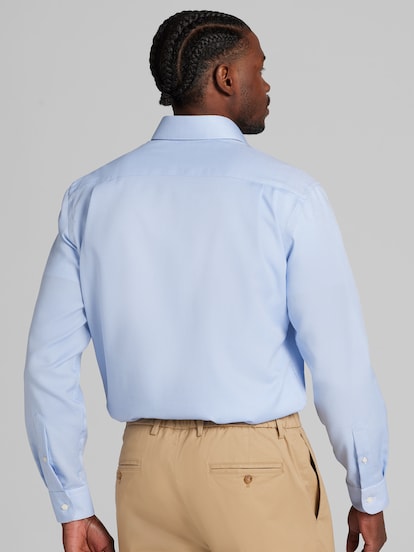 Pronto Uomo Classic Fit Spread Collar Dress Shirt | Men's | Moores