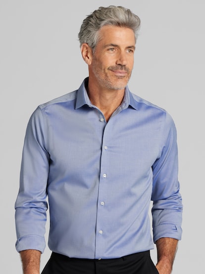 Awearness Kenneth Cole Slim Fit Ultra Performance Stretch Textured