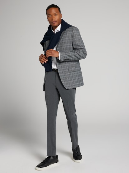 Egara Orange Egara Skinny Fit Covered Placket Dress Shirt | Men's Shirts |  Moores Clothing