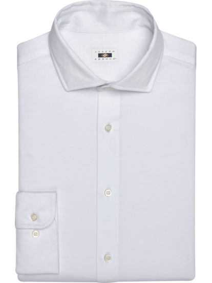 Joseph Abboud Modern Fit Performance Knit Twill Dress Shirt | Men's Shirts  | Moores Clothing