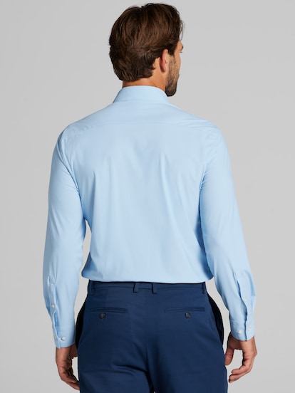 a*様 NEW OLD WIRED DRESS SHIRT Awearness Kenneth Cole Chillflex Slim Fit 4-way Stretch Dress