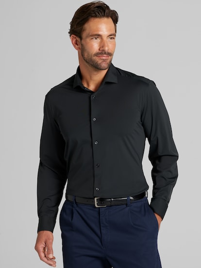 Awearness Kenneth Cole Chillflex Slim Fit Dress Shirt | Men's Shirts |  Moores Clothing