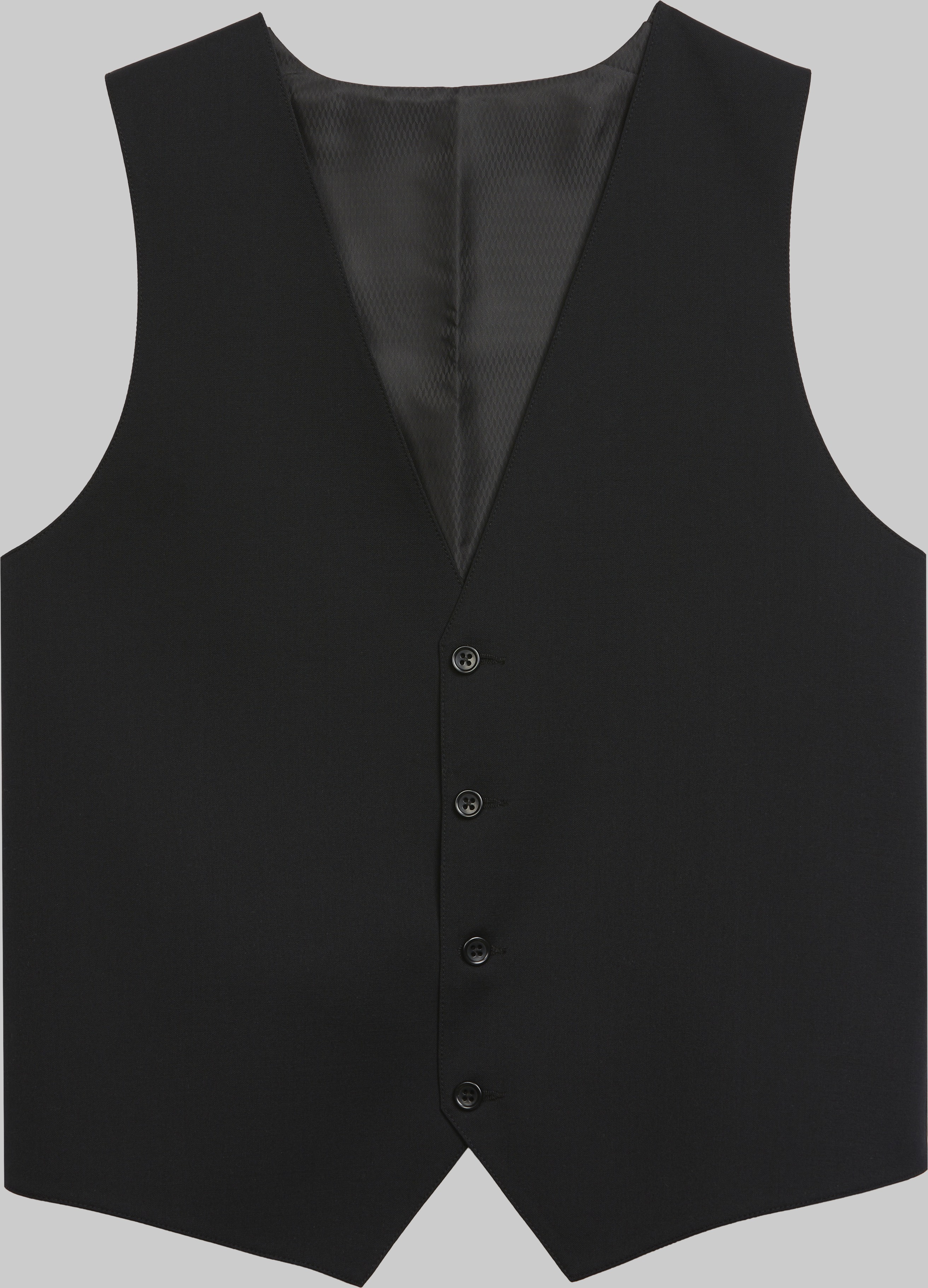 Awearness Kenneth Cole Gilet de complet noir assorti (6122KCBLK)