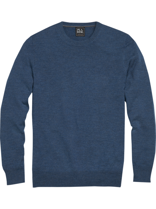 Jos. A. Bank Traveler Merino Wool Crew Neck Sweater | Men's | Moores ...