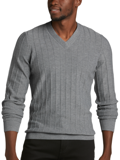 Awearness Kenneth Cole Slim Fit V neck Sweater Men s Moores