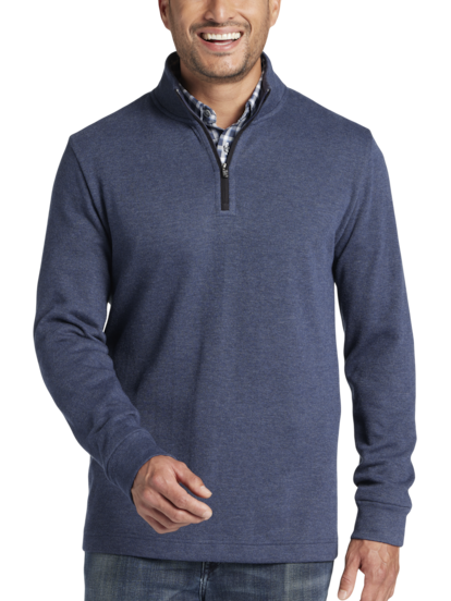 Joseph abboud quarter zip sweater discount
