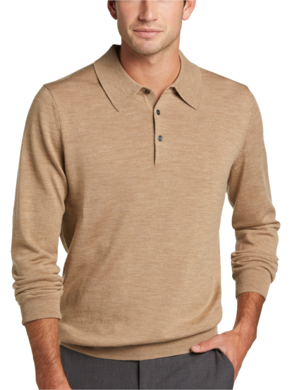 Mens polo outlet sweater