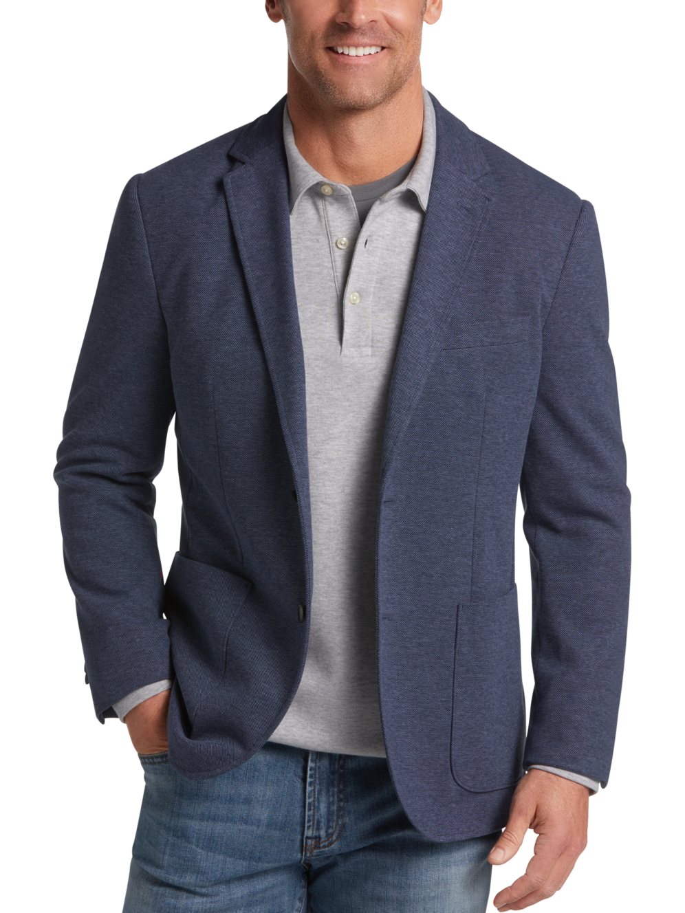Michael Strahan Modern Fit Sport Coat Men's Sweaters Moores Clothing