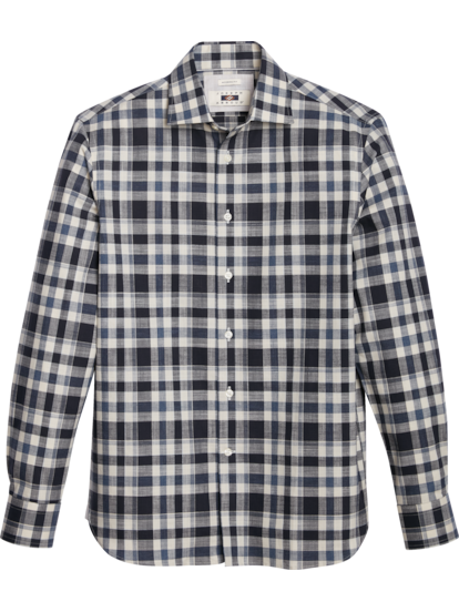 Joseph Abboud Modern Fit Slub Plaid Casual Shirt Men s Moores Clothing