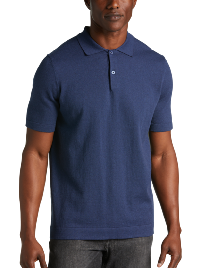 Navy blue short sleeve sweater sales