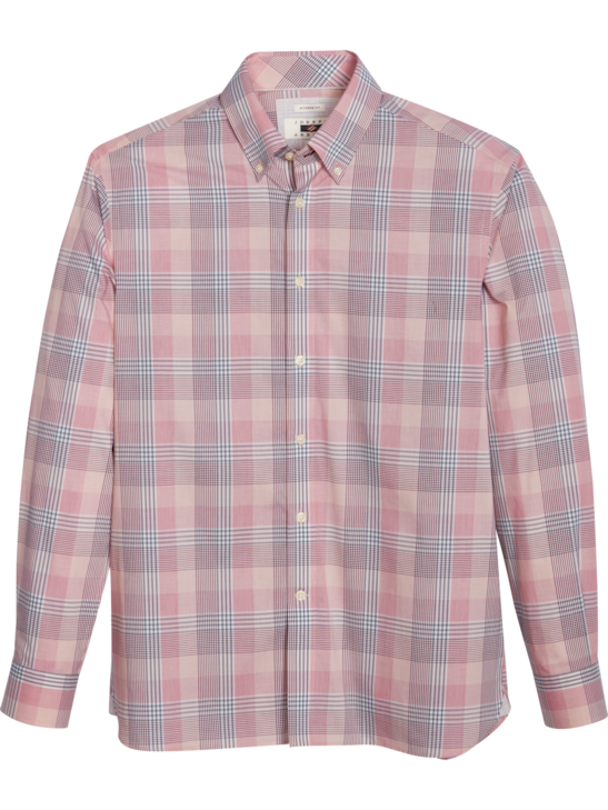Joseph Abboud Modern Fit Large Plaid Casual Shirt | Men's | Moores Clothing