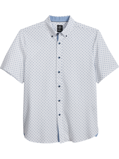 Polka dot short sleeve shirt on sale