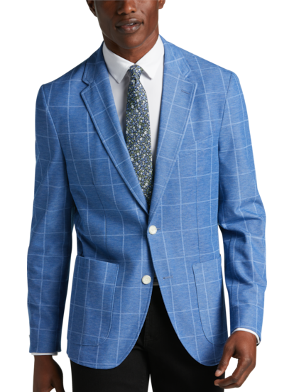 Michael Strahan Modern Fit Knit Sport Coat | Men's | Moores Clothing