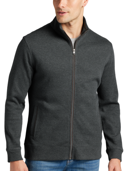 Fleece on sale zip sweater