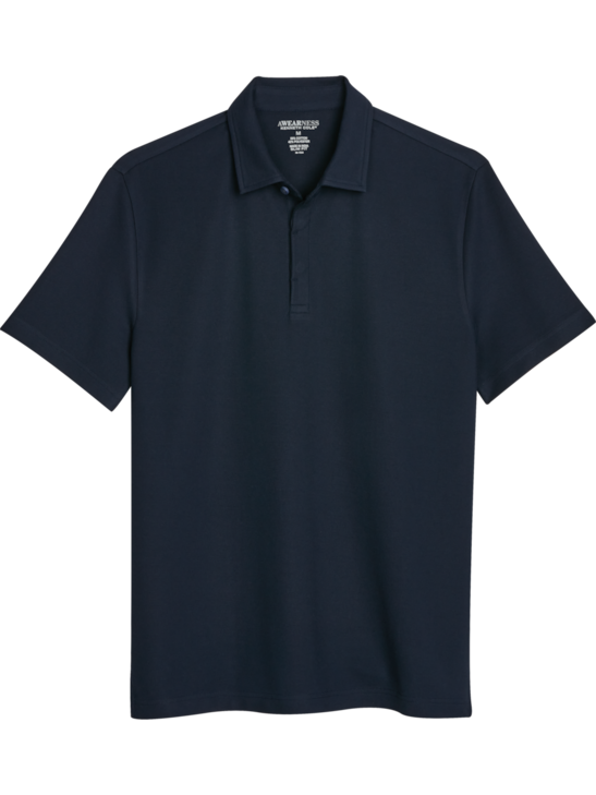 Awearness Kenneth Cole Slim Fit Pique Polo | Men's | Moores Clothing