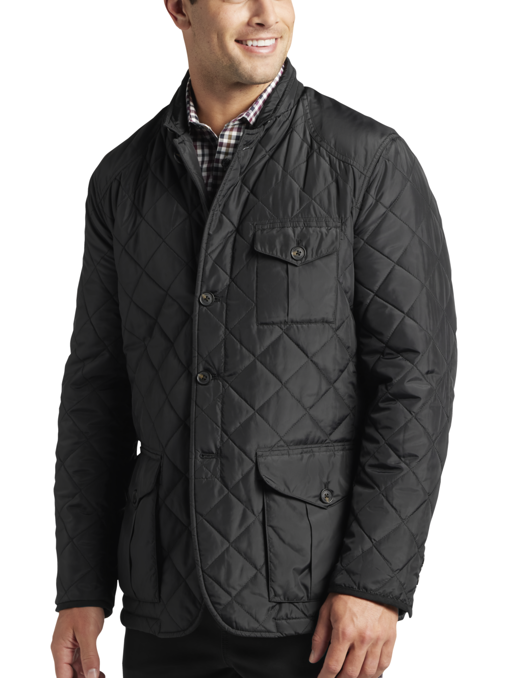Joseph Abboud Modern Fit Quilted Hunting Jacket Men's Moores Clothing