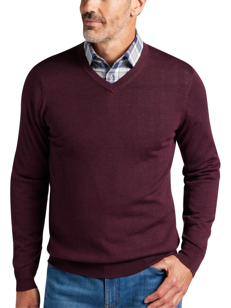 Veroux Mode | Men’s Sweater – Classic Merino Wool Style