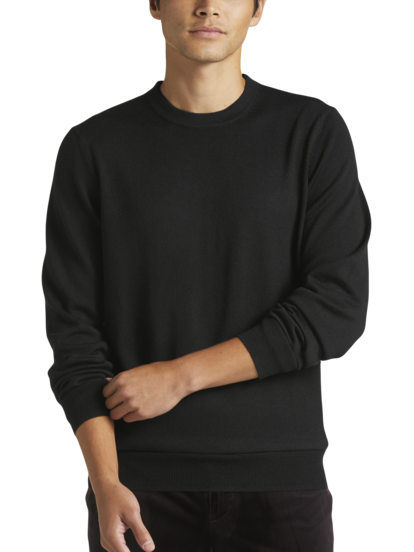 Joseph Abboud Modern Fit Crew Neck Merino Wool Sweater | Men's Sweaters |  Moores Clothing