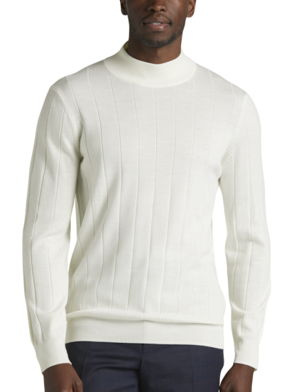 Joseph Abboud Chandail Col Montant En Laine M rinos Coupe
