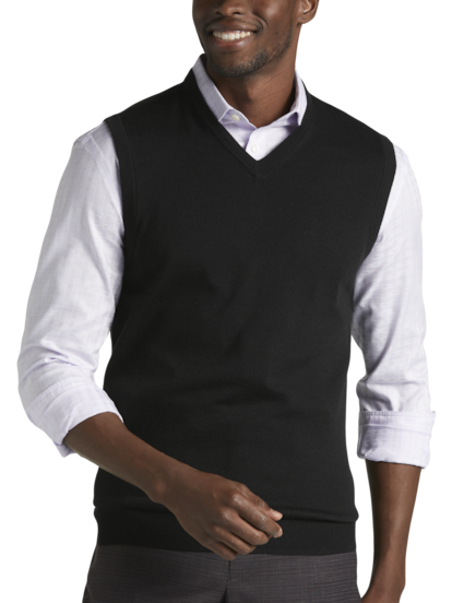 Joseph Abboud Modern Fit Merino Wool Vest | Men's | Moores Clothing