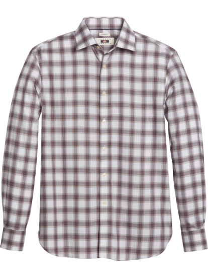 Checks Slim Fit Mens Casual Shirt