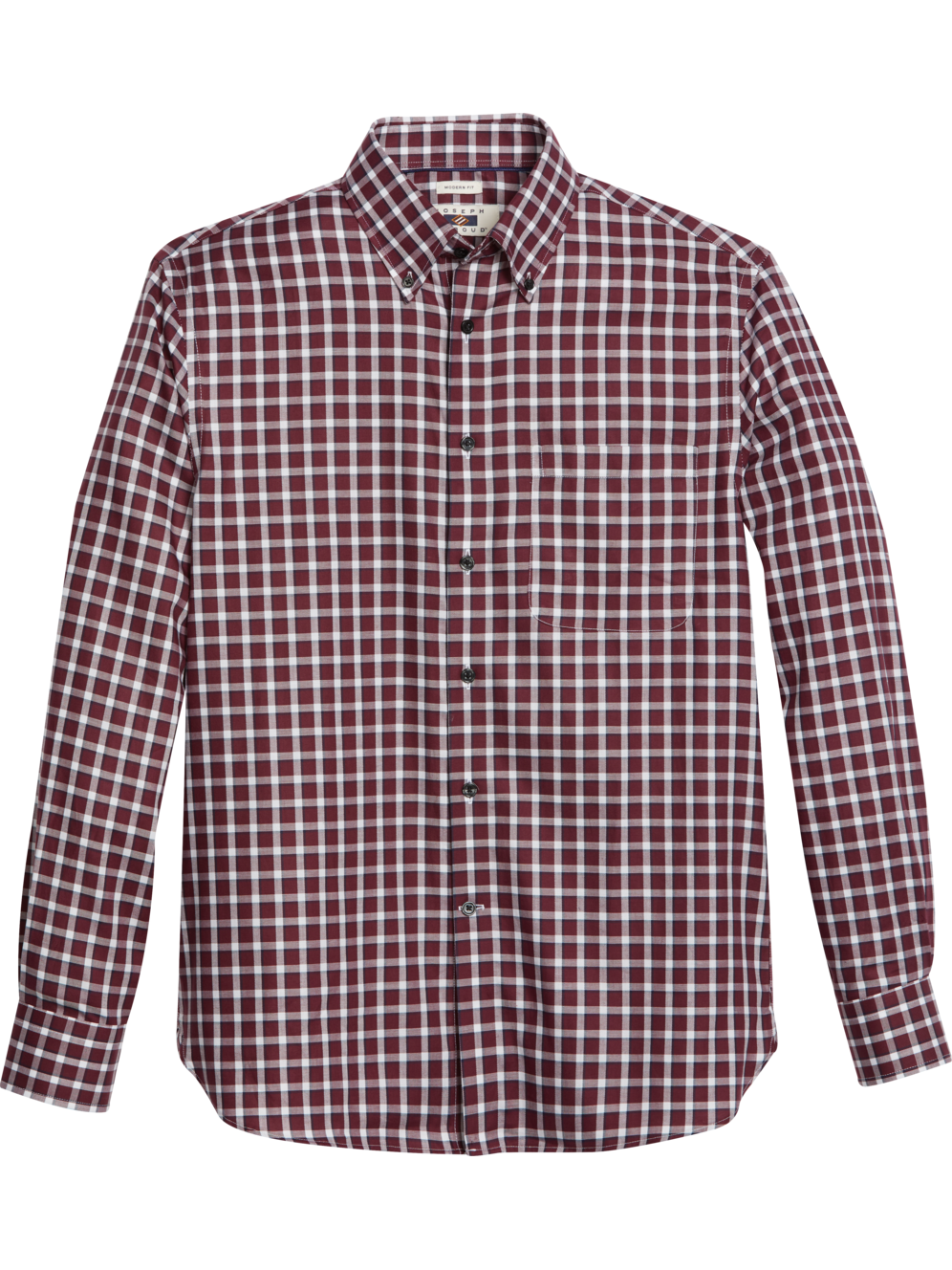 Joseph Abboud Modern Fit Check Casual Shirt Men's Moores Clothing