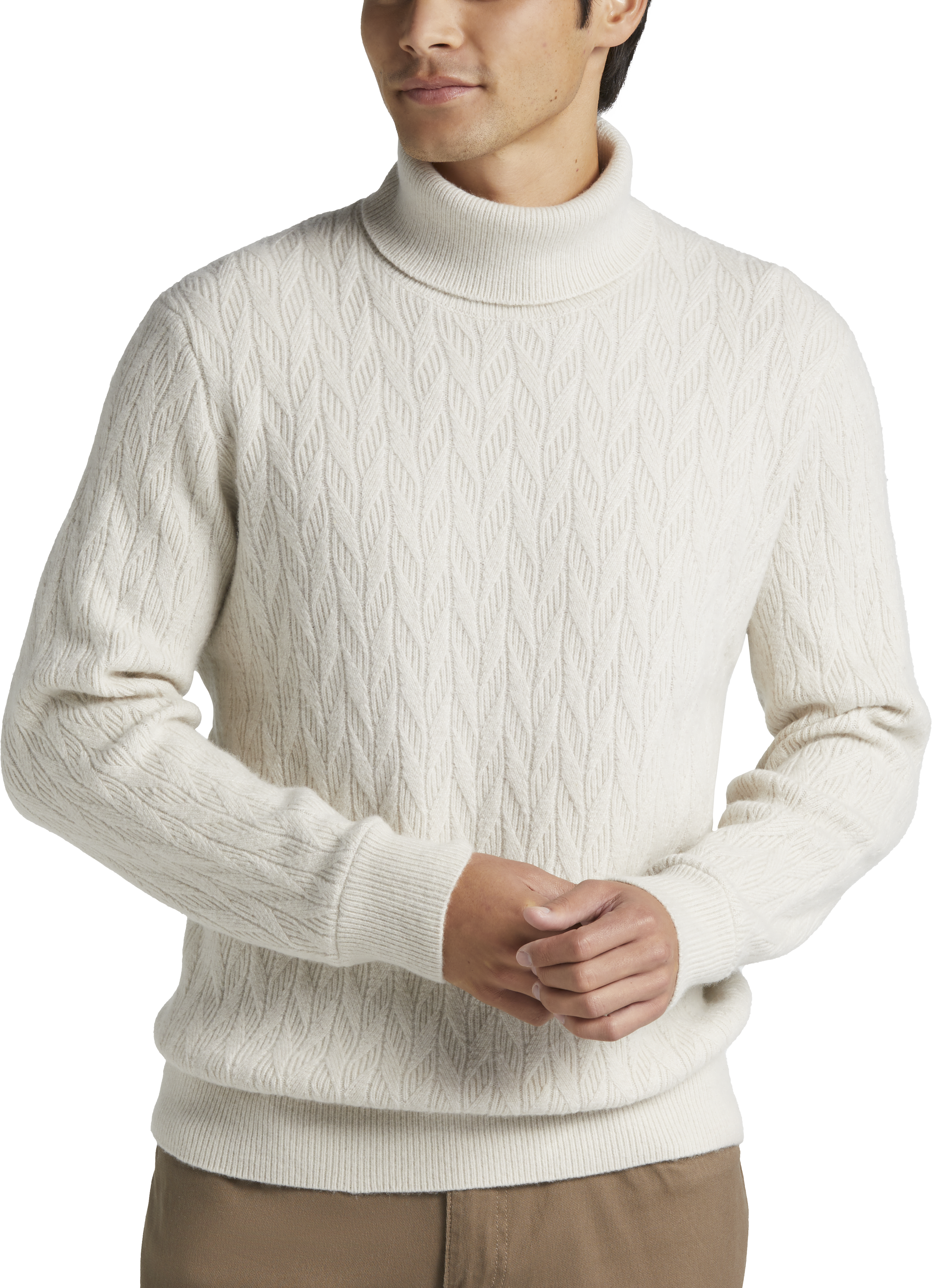 Crew neck hot sale turtleneck