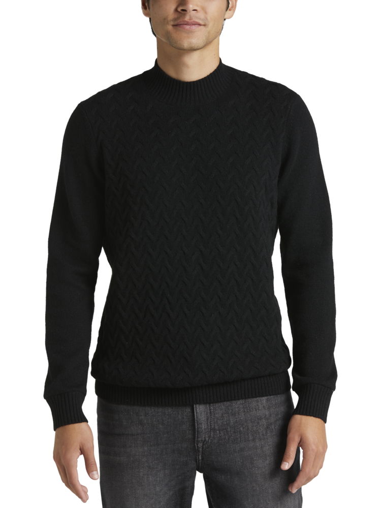 Knit sale black turtleneck