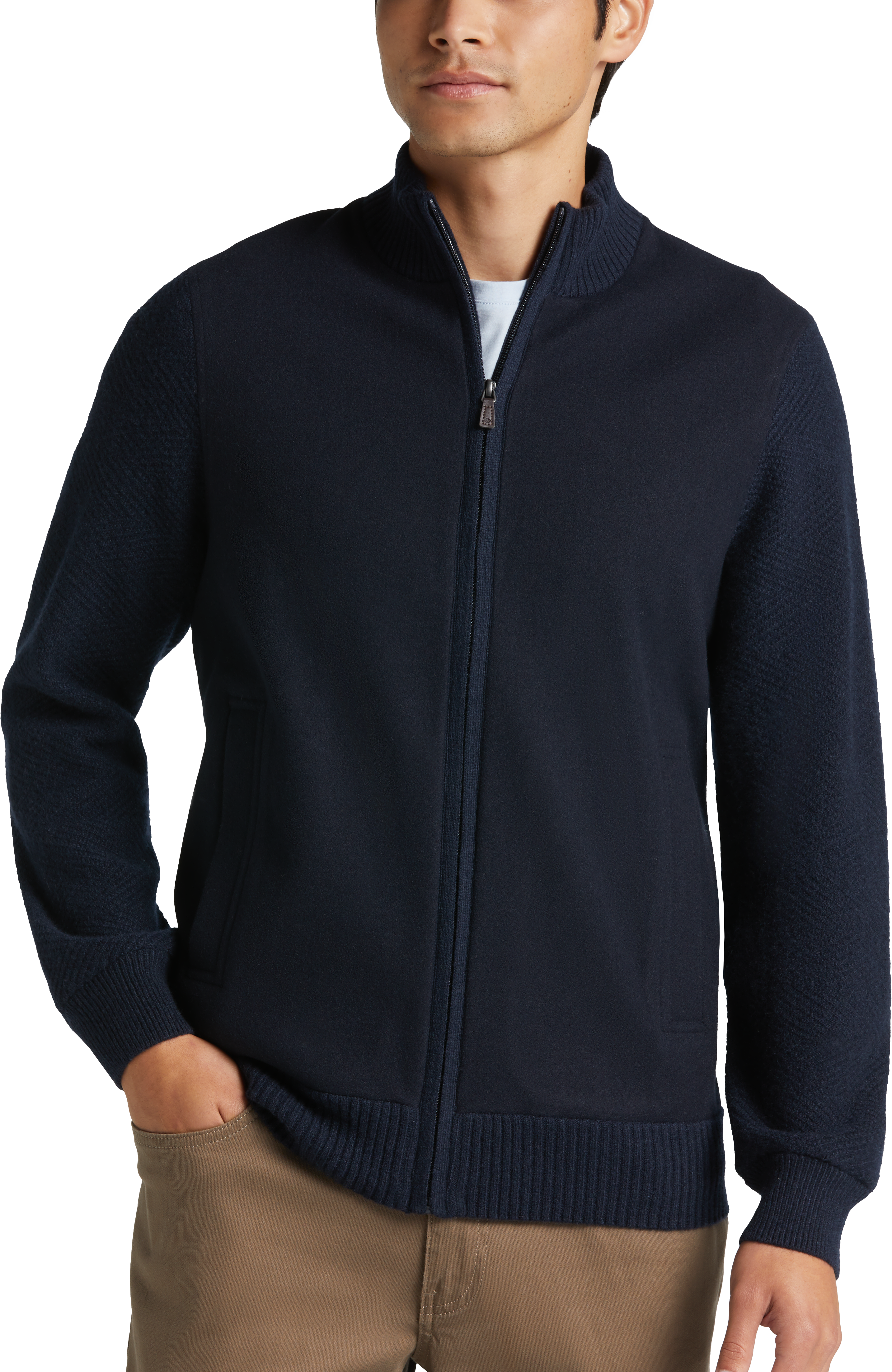Joseph Abboud Modern Fit Sweater Jacket Men s Moores Clothing