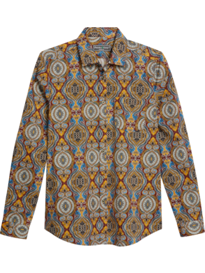 Zowie Paisley Print Relaxed Fit Shirt