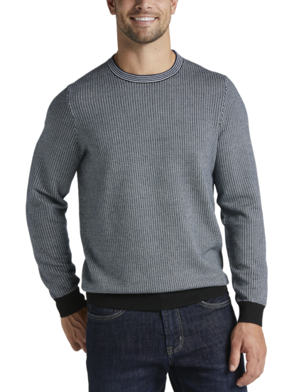 Crew neck 2024 sweater men