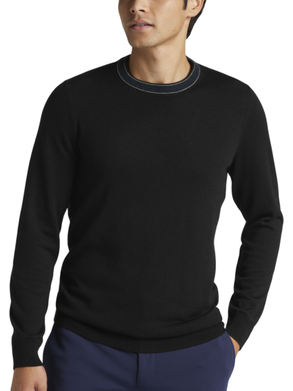 Michael Strahan Modern Fit Crew Neck Sweater Men s Sweaters Moores Clothing