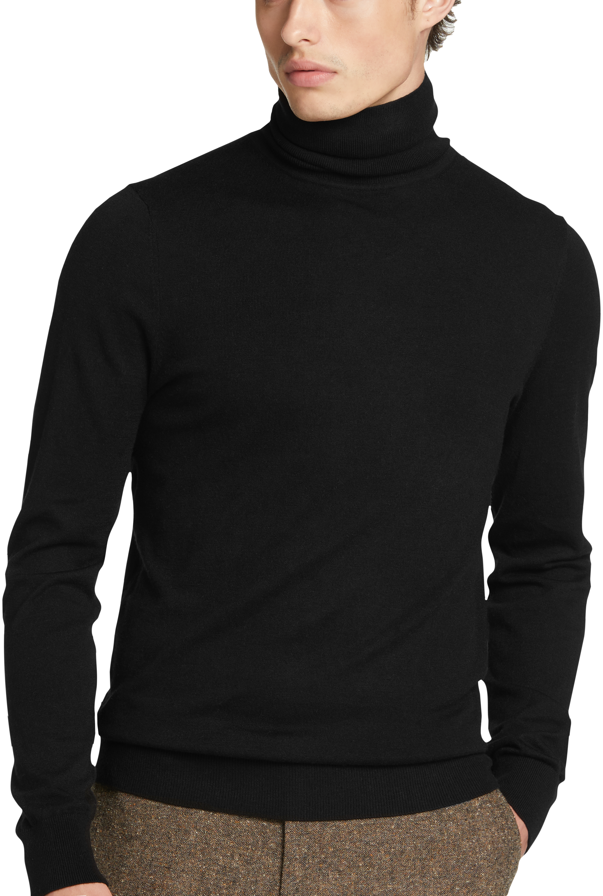 Landscape Turtle Neck - Grey Mix