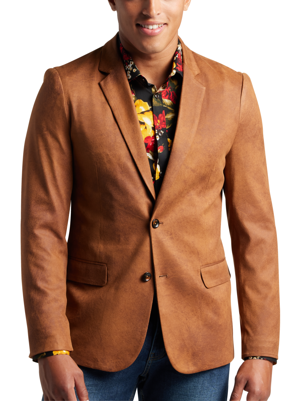 Paisley & Gray Slim Fit Vegan Leather Sport Coat Men's Moores Clothing