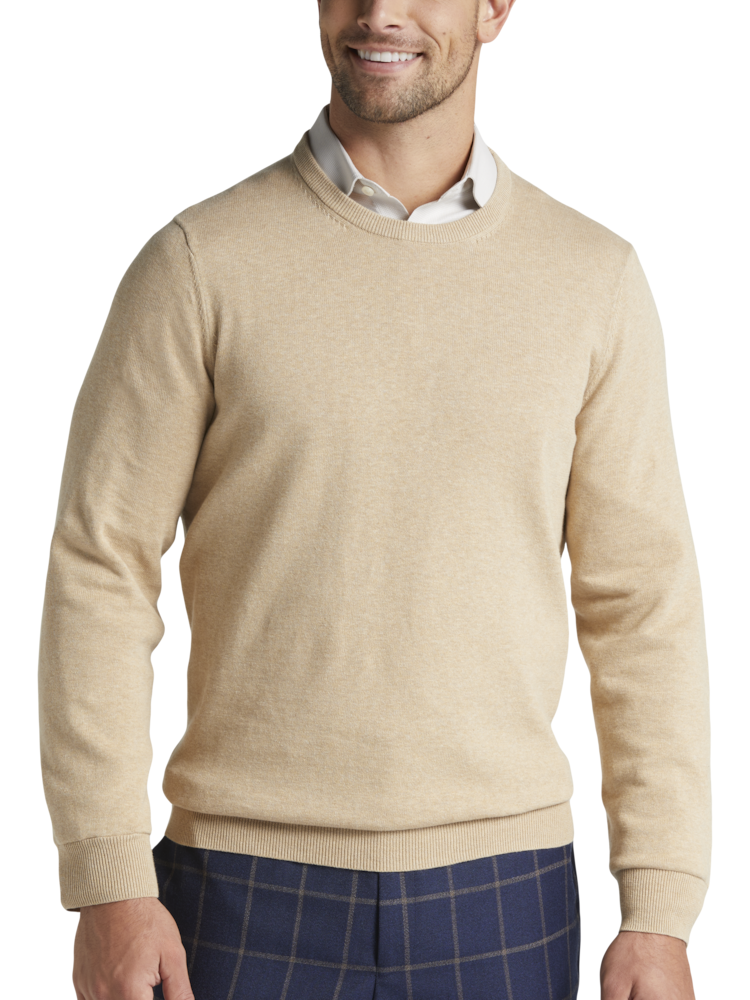 Business casual crew neck discount