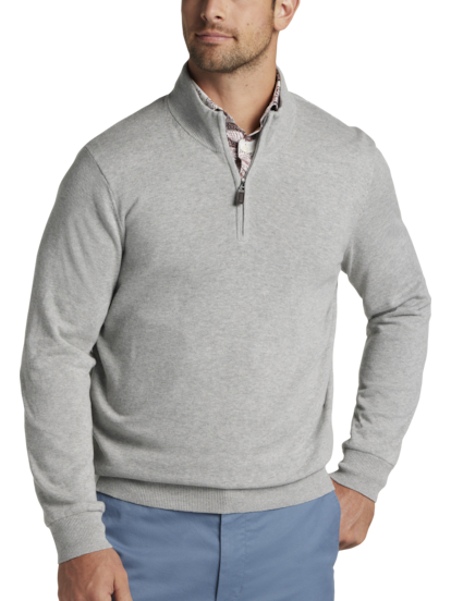 Joseph abboud quarter zip sweater shop