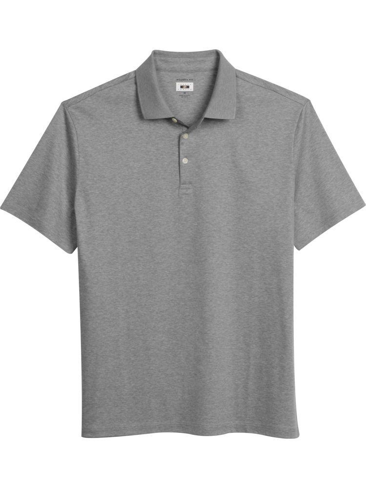Grey Polo Shirts for Men Shirts Moores Clothing