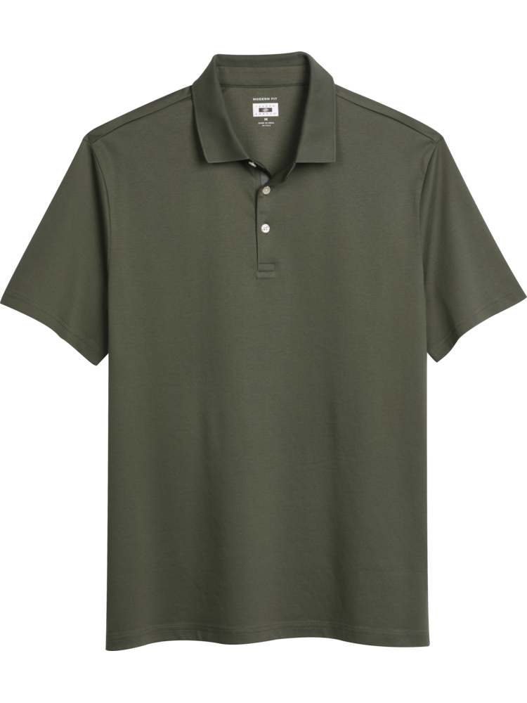 Green Polo Shirts for Men Shirts Moores Clothing