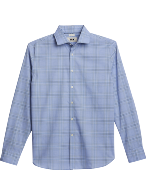 Full sleeve Box Type Check shirt Dark Blue – outwearo