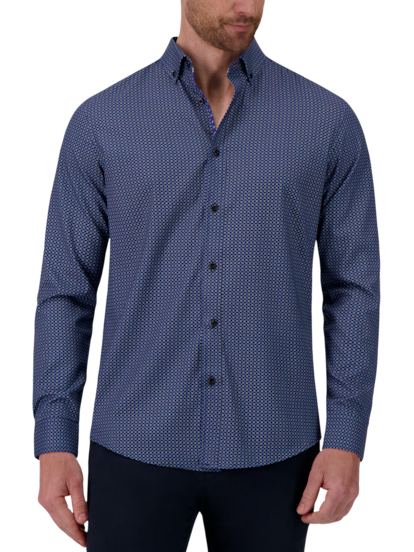 Navy casual shirt online