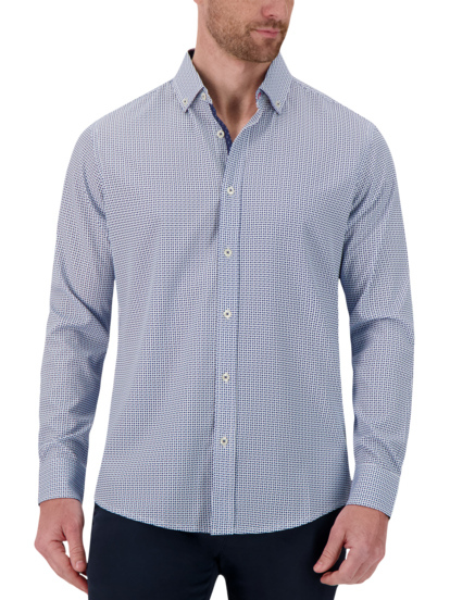 Buy Stori Men's White Slim Fit Casual Shirt at