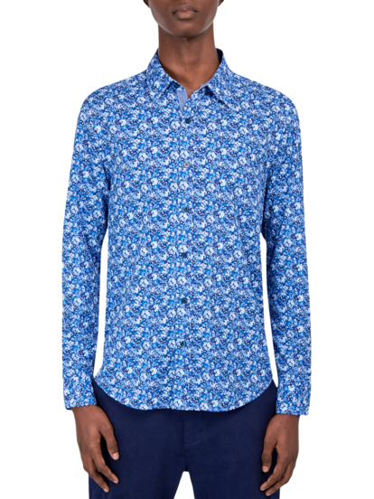 Floral on sale casual shirt