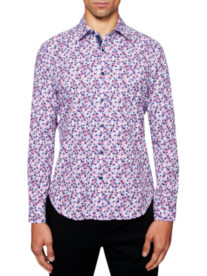 Bold Print Shirts  Modern Floral Print Shirt & Slim Fit Shirt